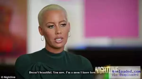 For Real? See What Amber Rose Has Vowed to Do If Donald Trump is Elected President of America